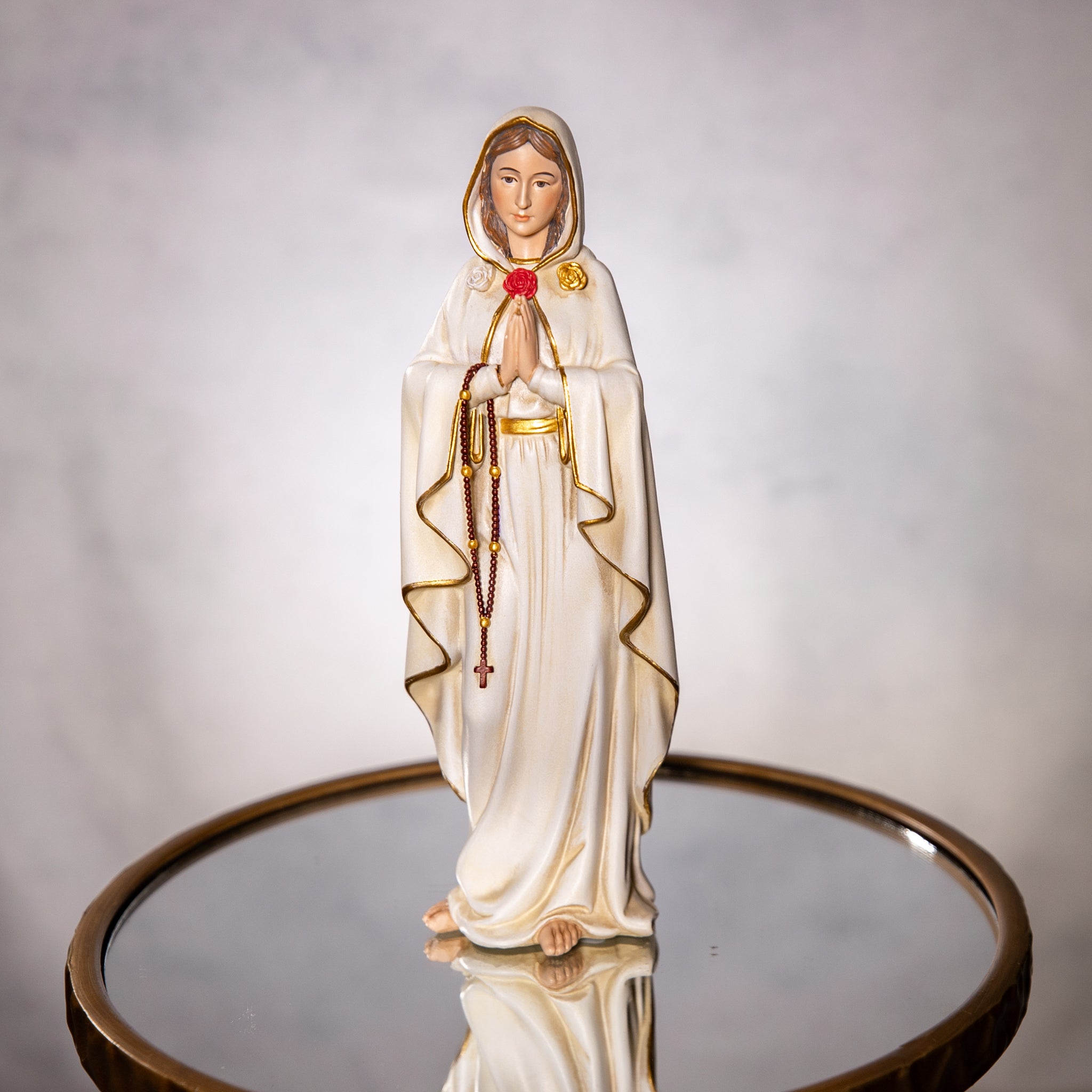 Statue - Mystical Rose - Resin/Color - 10.25"