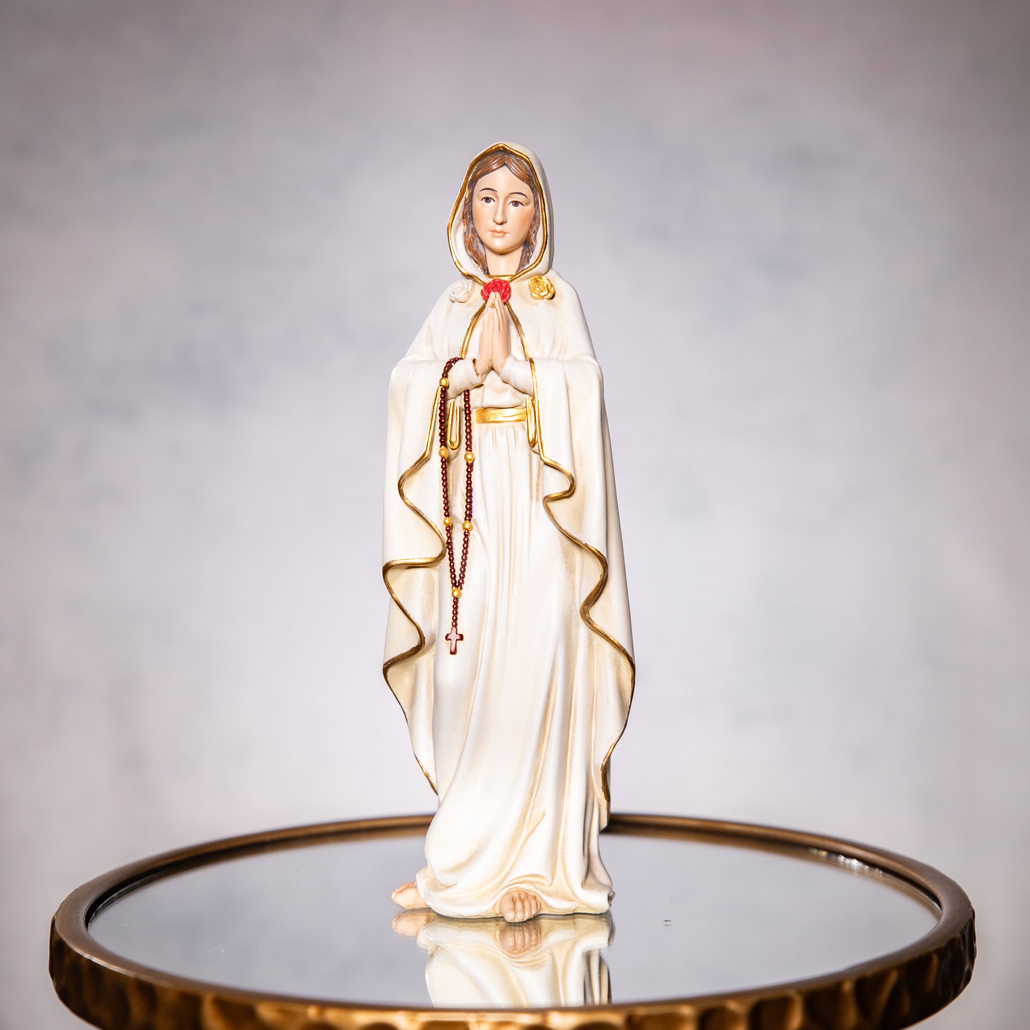 Statue - Mystical Rose - Resin/Color - 10.25"