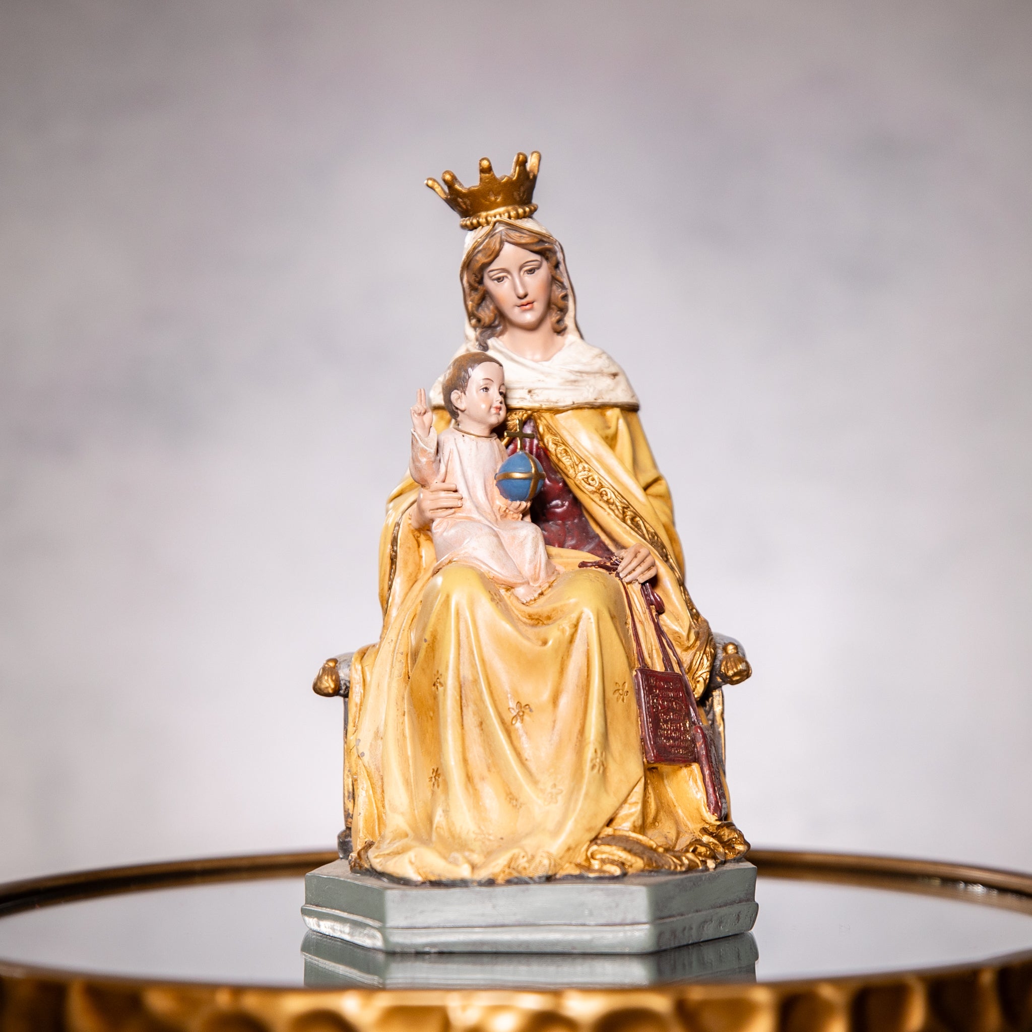 Statue - OL Mt Carmel - 8" - Renaissance