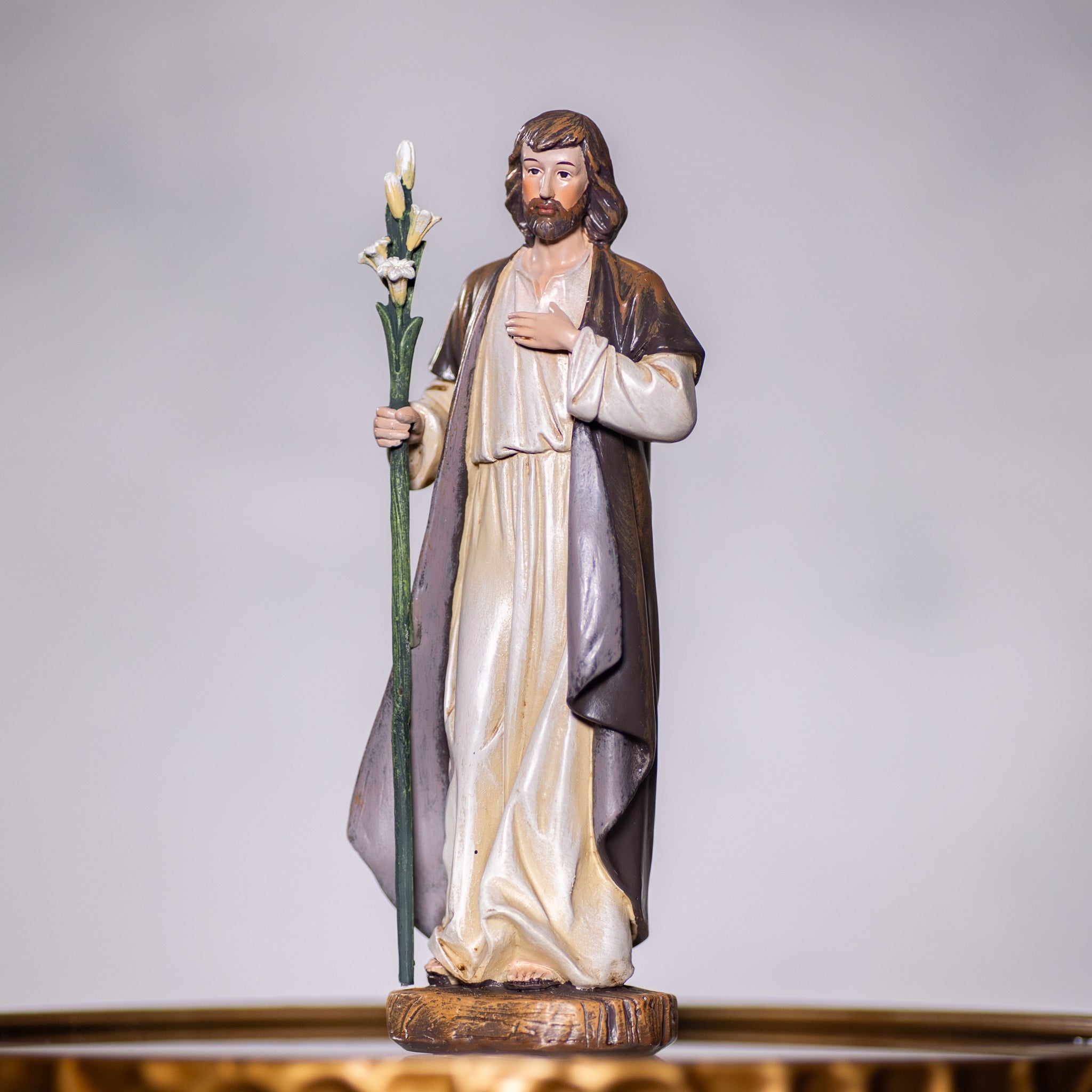 Statue - St. Joseph - Home Blessing - Resin - 7.75"