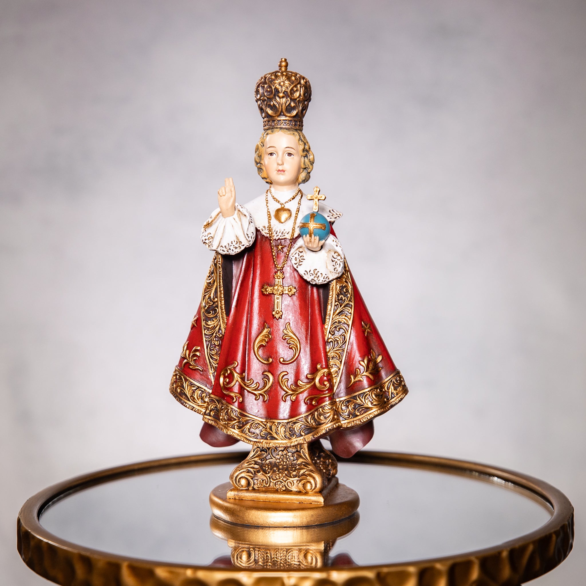 Statue - Infant of Prague - Resin/Stone Mix - 10"