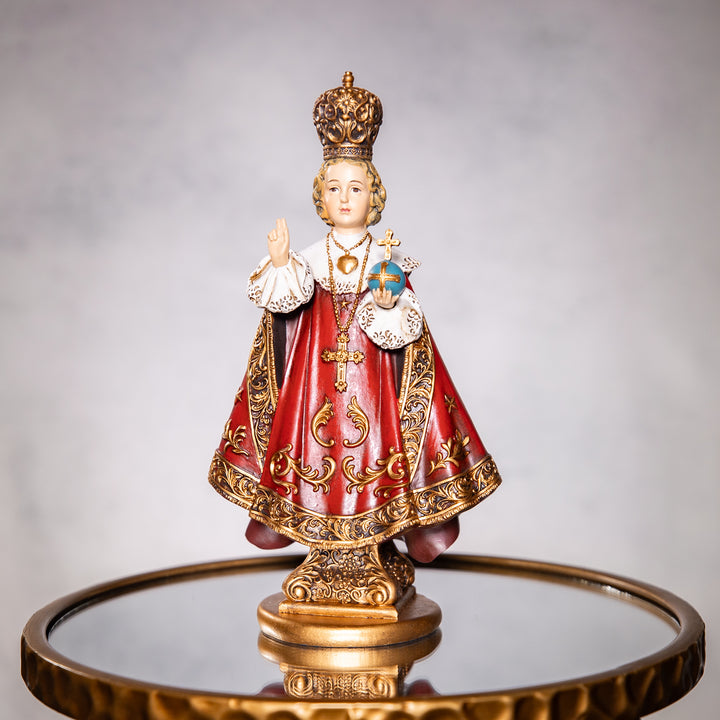 Statue - Infant of Prague - Resin/Stone Mix - 10"