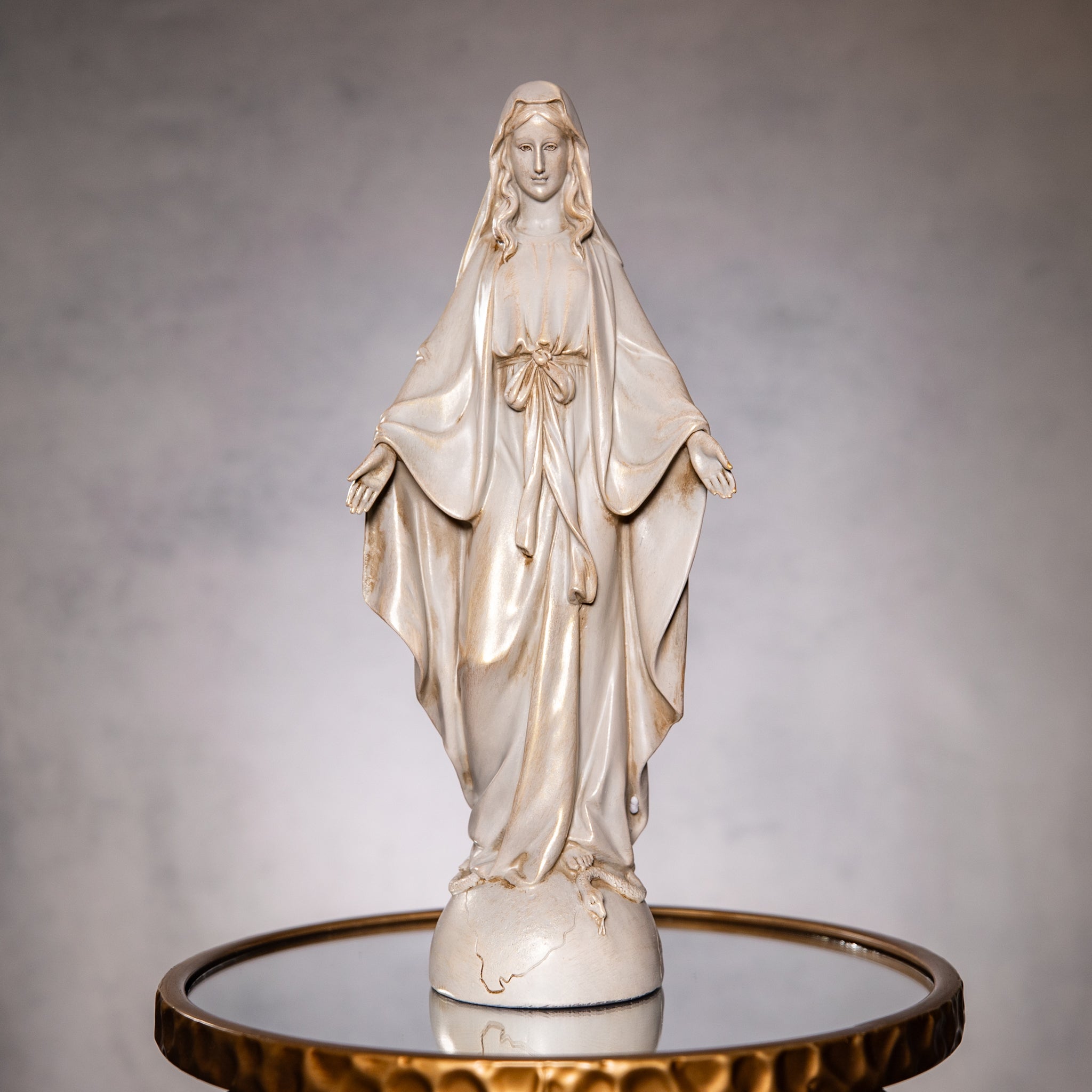 Statue - Our Lady of Grace - Reniassance - 13.75"H