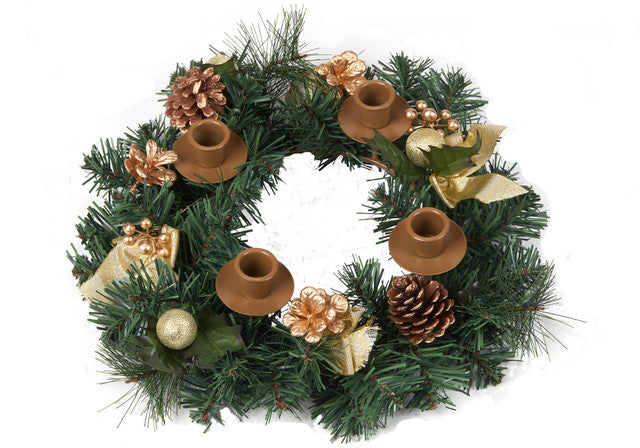 Advent Wreath - Pine Cone