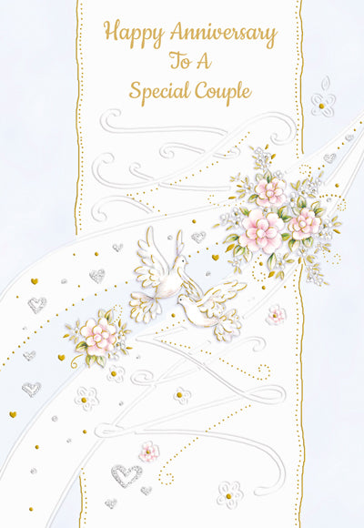 Card - Happy Anniversary to A Special Couple