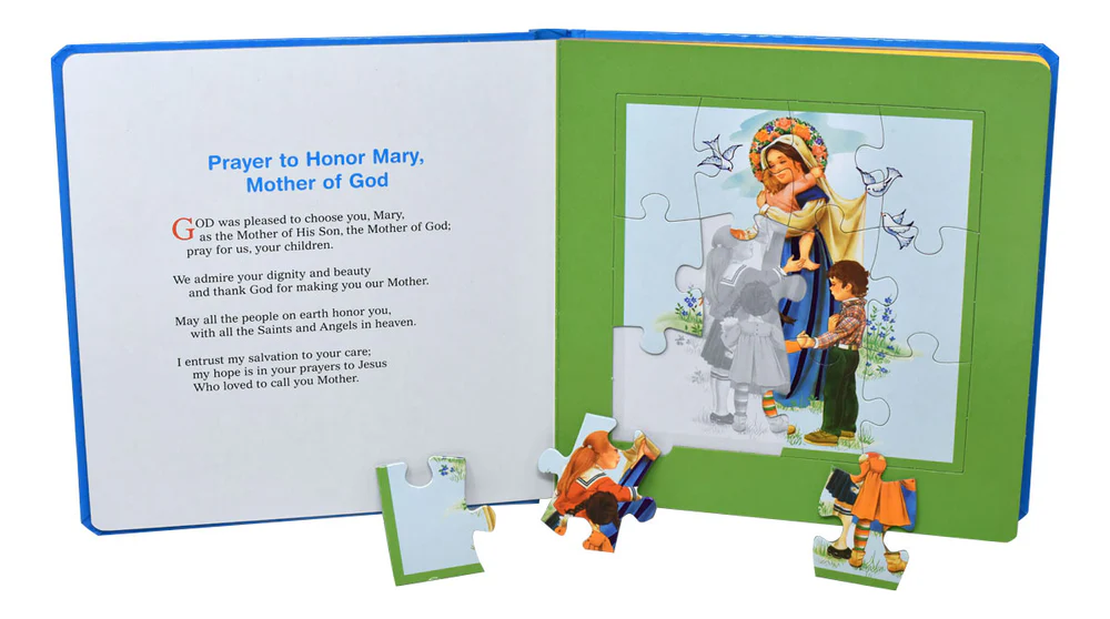 A Child's Prayer Treasury (Puzzle Book)