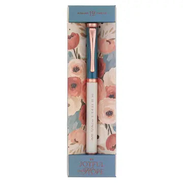 Pen - Be Joyful In Hope - Floral