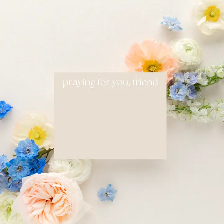 Stationary Set - 10Pk - Praying For You Friend