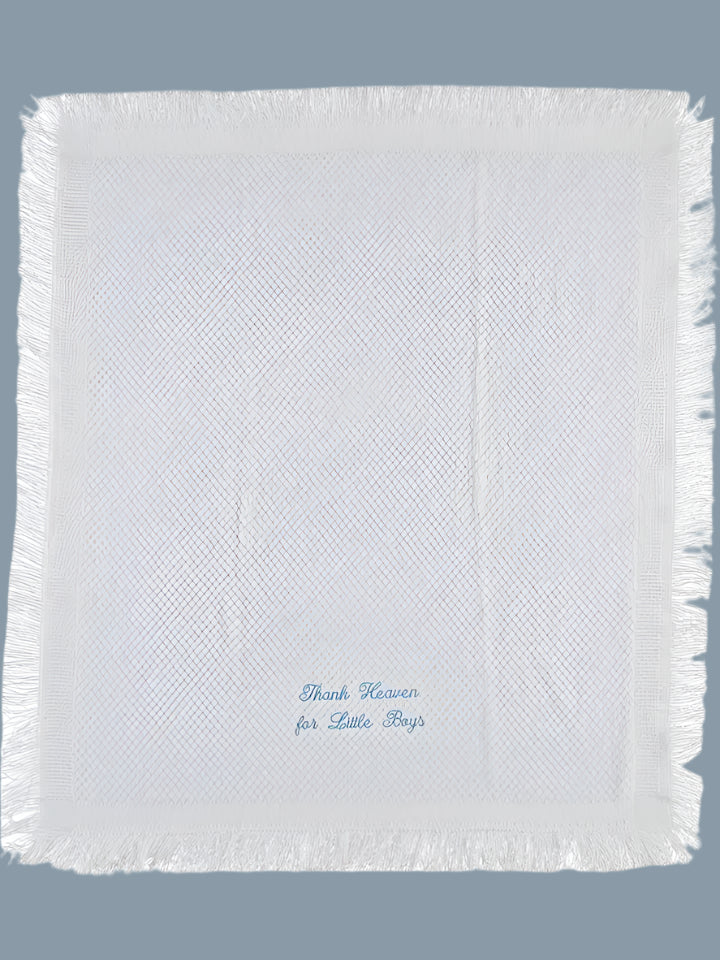 "Thank Heaven for Little Boys" Blanket