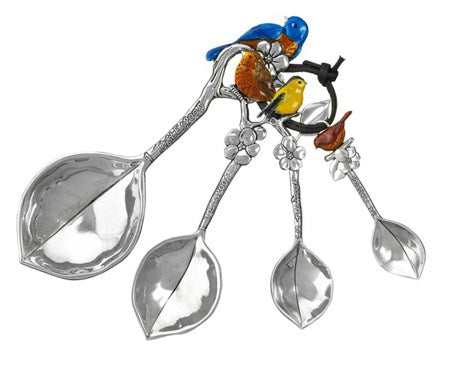 Measuring Spoons - Birds - Zinc