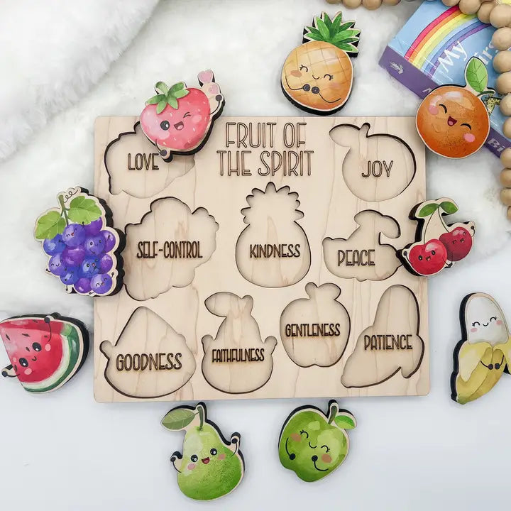 Puzzle - Fruit of the Spirit - Wooden