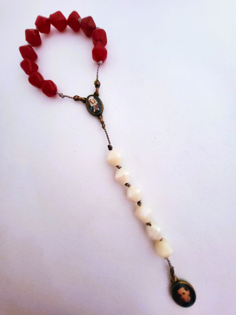 Chaplet - Bl. Miguel Pro - Resin - Silk Cord