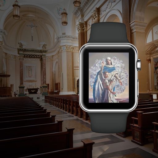 St. Maria Goretti Watch Wallpaper