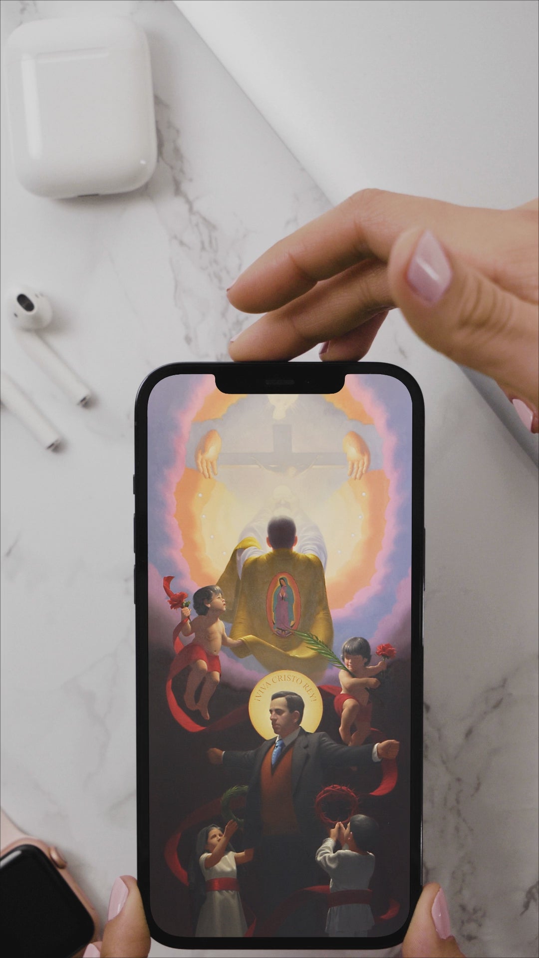 Blessed Miguel Pro Phone Wallpaper