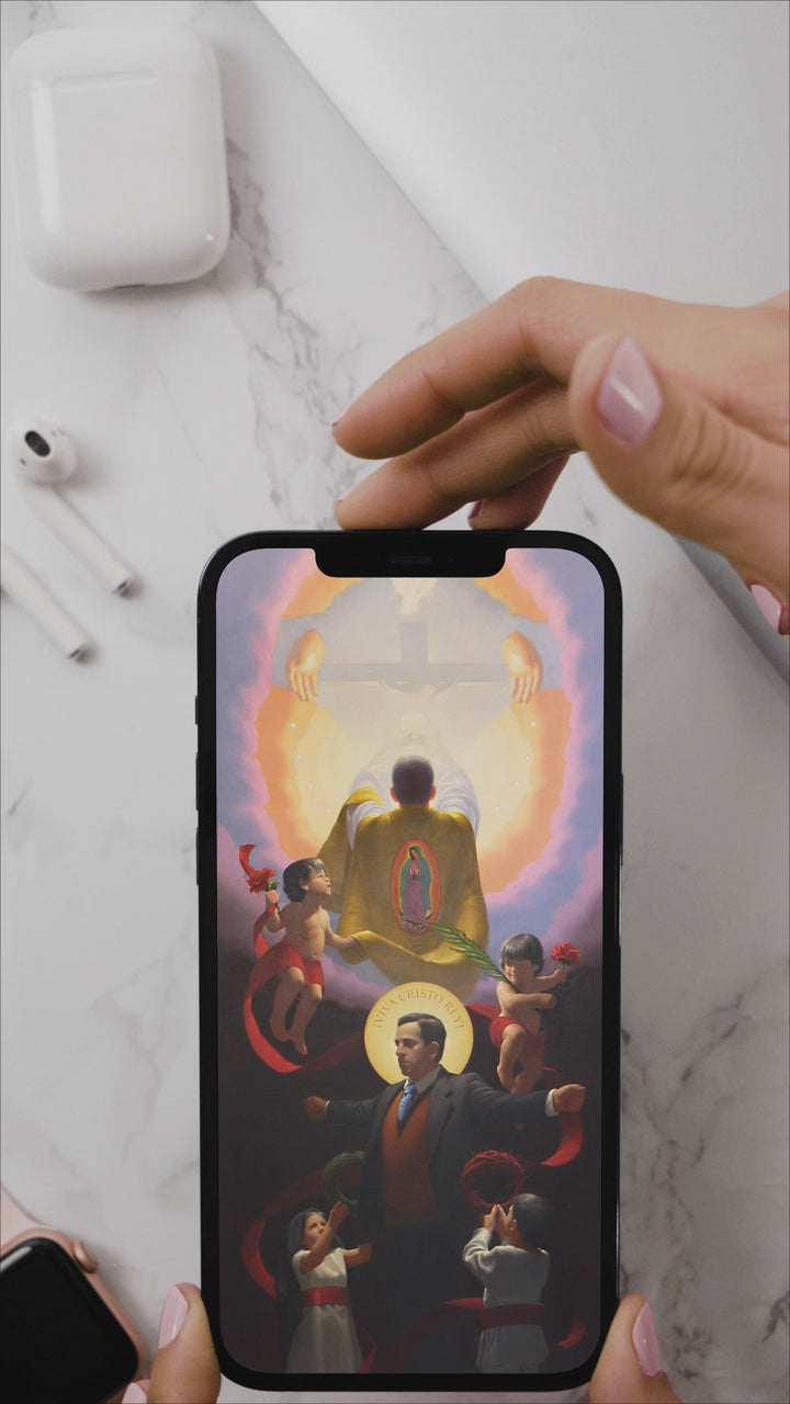 Blessed Miguel Pro Phone Wallpaper