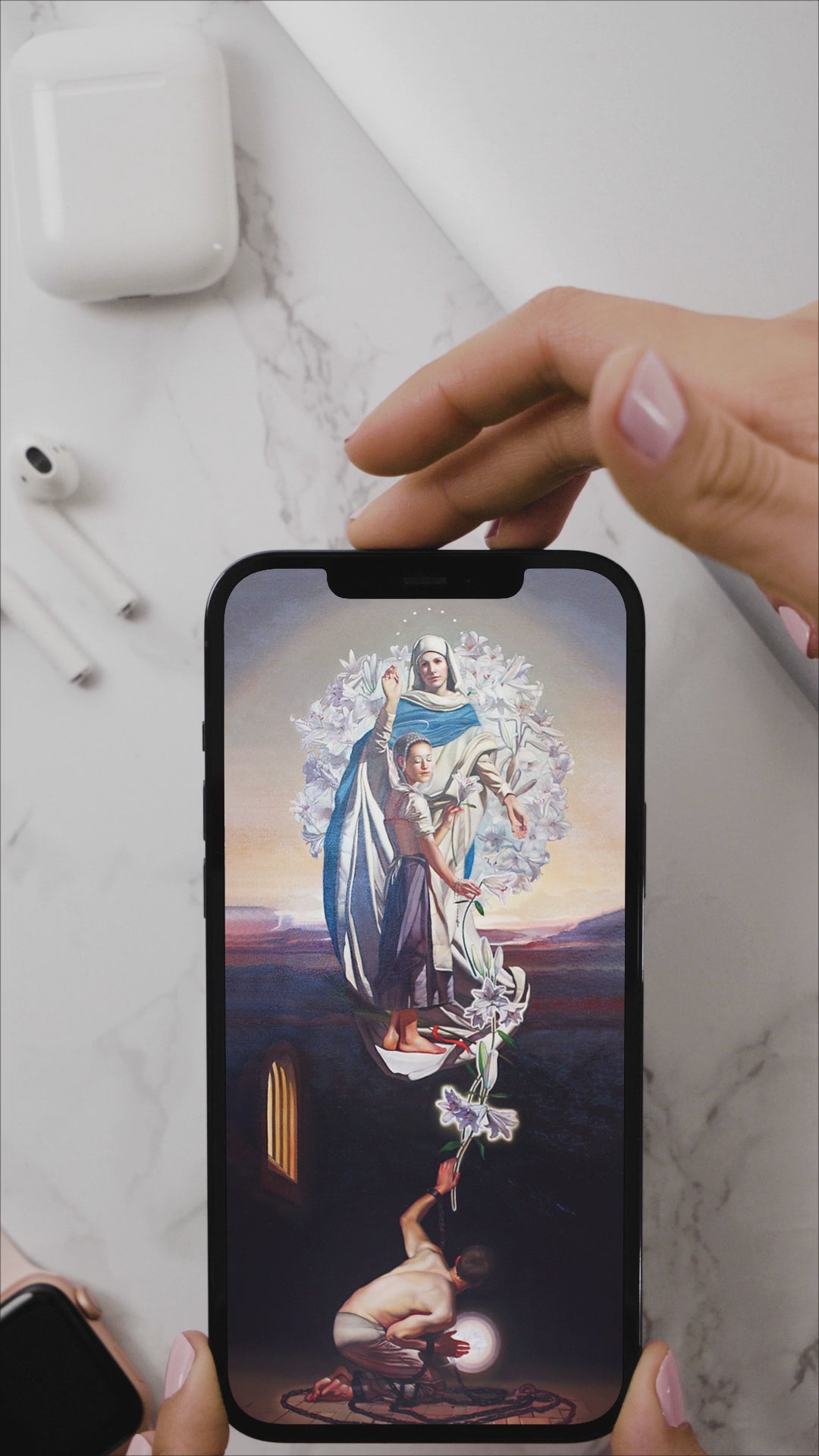 St. Maria Goretti Phone Wallpaper