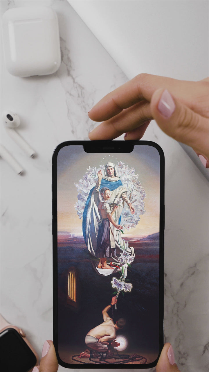 St. Maria Goretti Phone Wallpaper