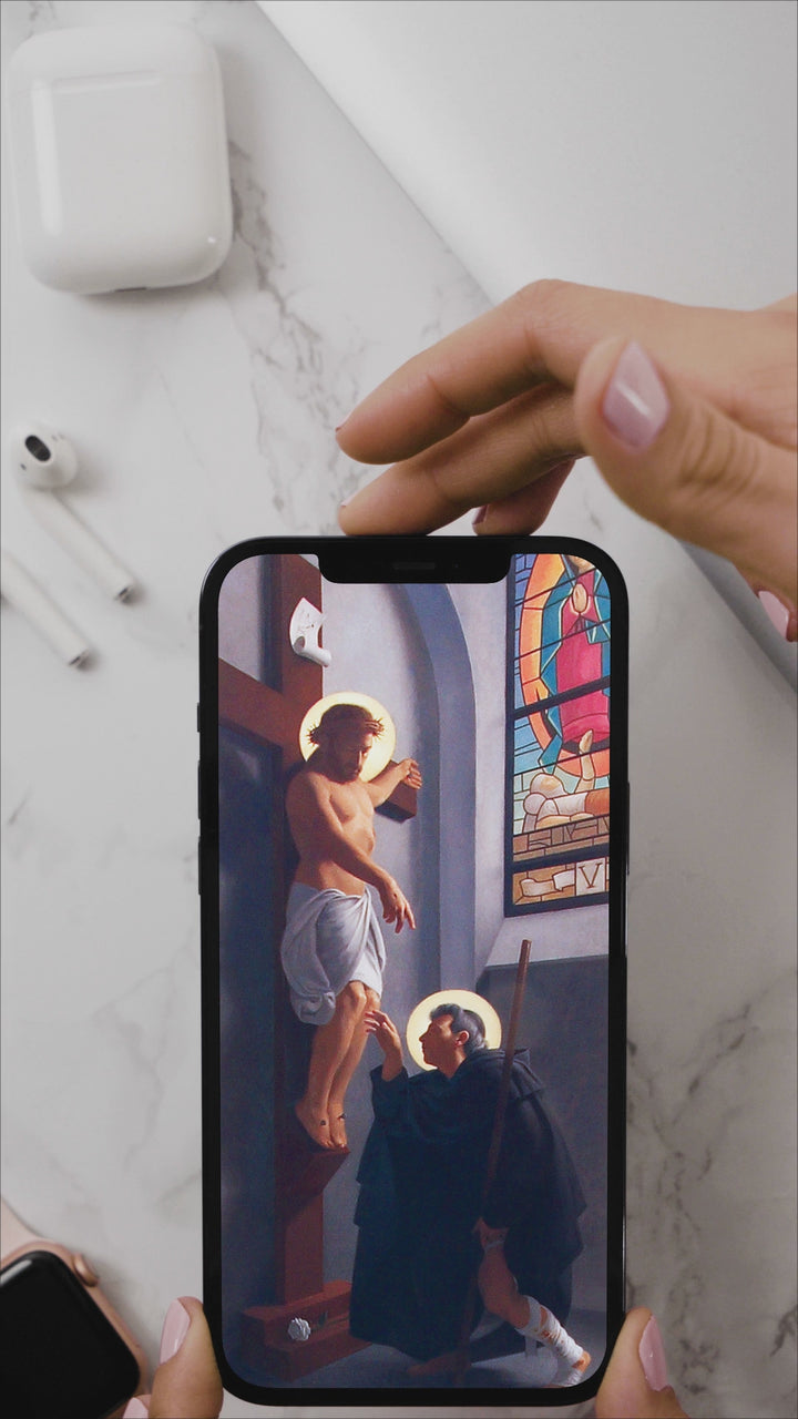St. Peregrine Phone Wallpaper