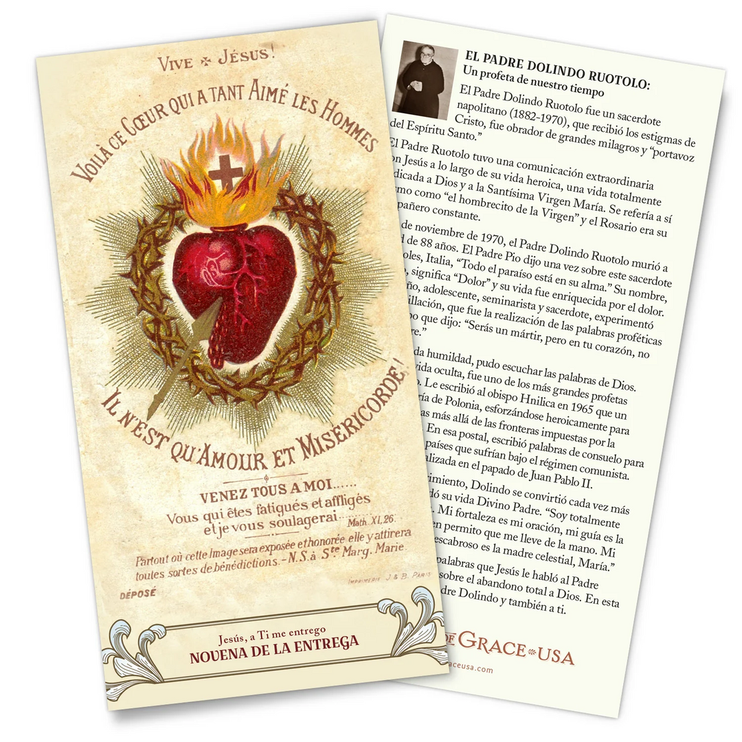 Surrender Novena - Spanish
