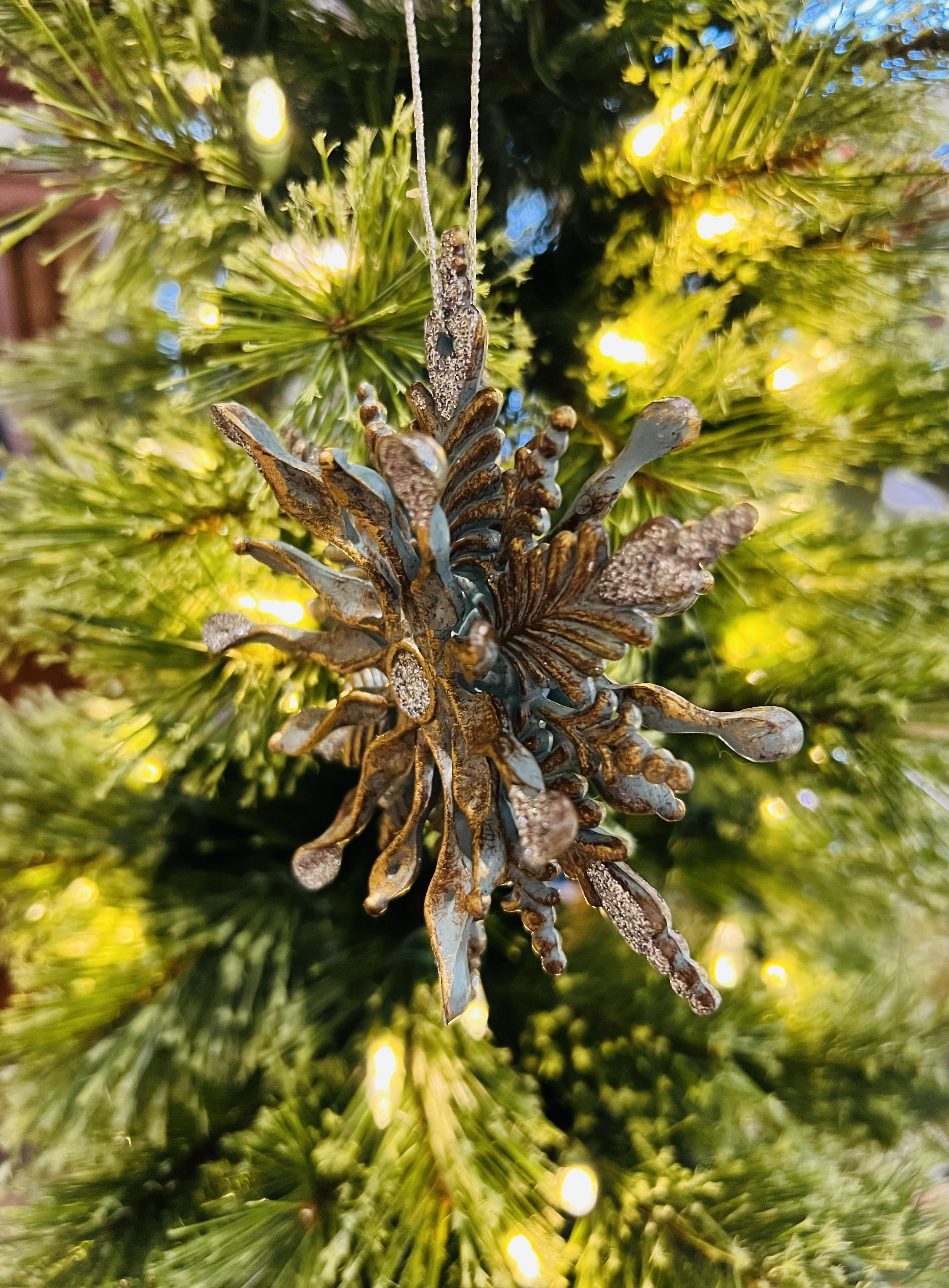 Glitter Snowflake Ornament