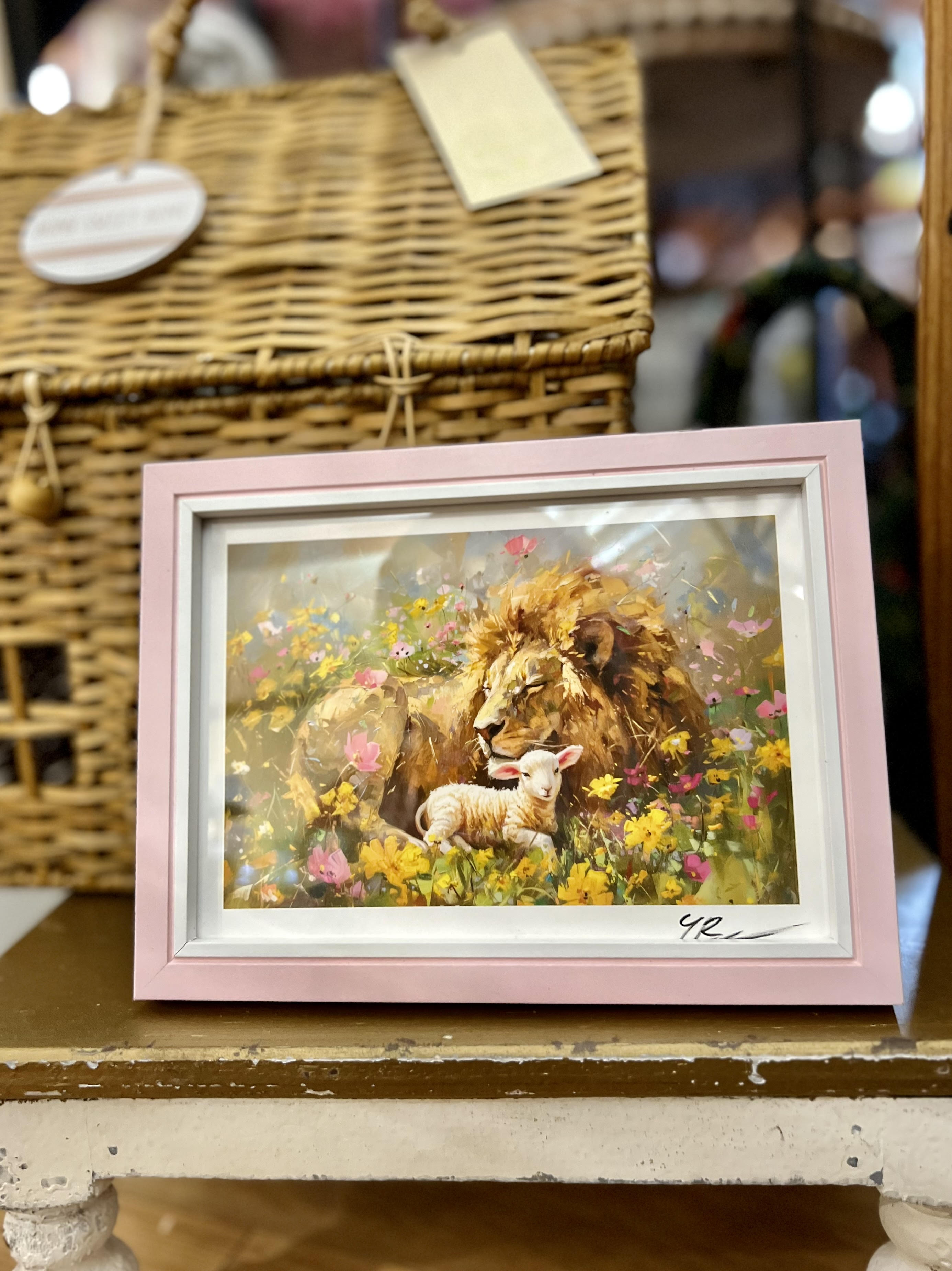 Picture - The Lion and the Lamb